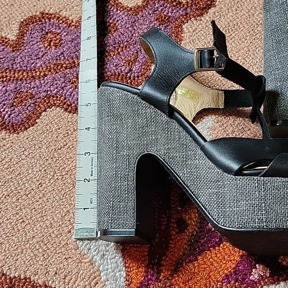 NWOT Anthropologie T-strap Platforms - Picture 5 of 12